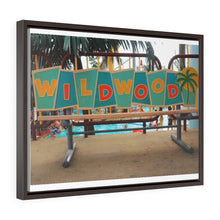 Load image into Gallery viewer, Canvas Print Wildwood Jersey Shore Morey&#39;s Piers Amusement Park
