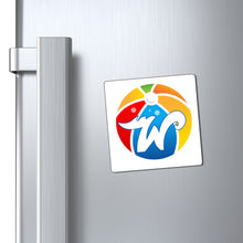 Load image into Gallery viewer, Wildwood Crest NJ Beach ball Wildwood W Refrigerator Magnet

