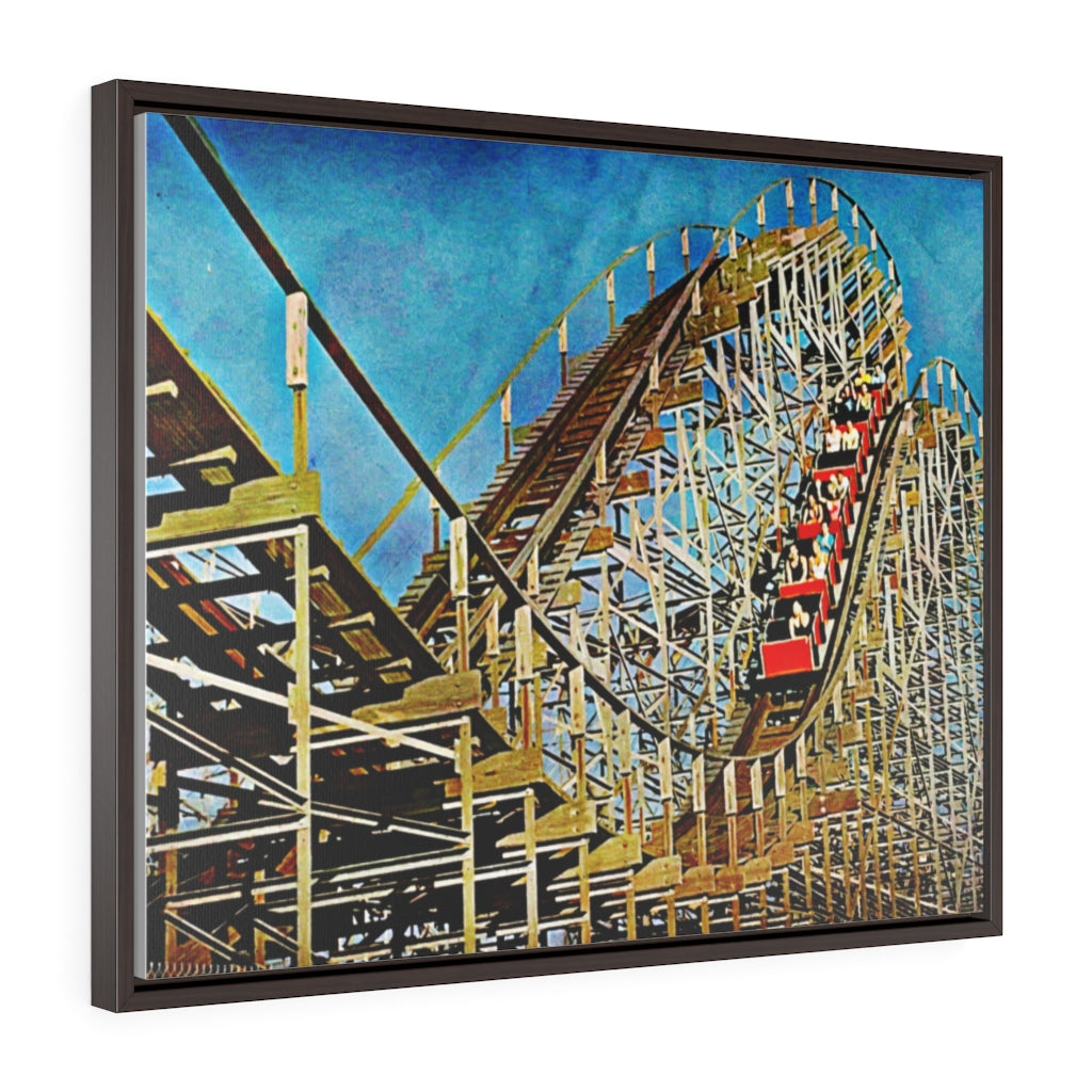 Wildwood Jersey Roller Coaster Oil Painting Wall Art Print