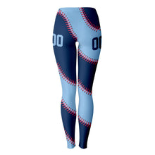Load image into Gallery viewer, Tampa Bay Personalized Leggings Blue
