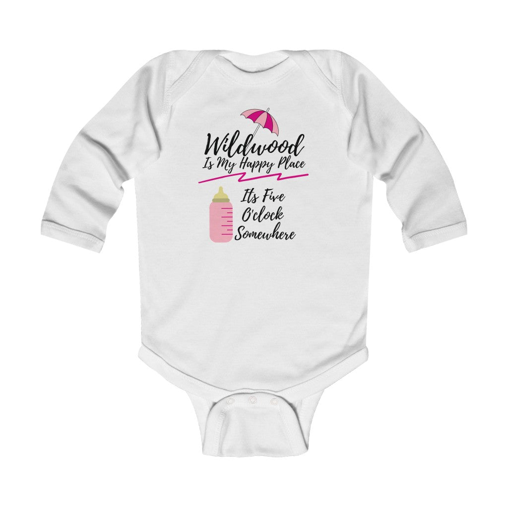 Baby Bottle Baby Girl Infant Long Sleeve Bodysuit