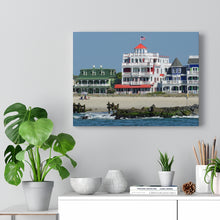 Load image into Gallery viewer, Canvas Print Cape May Beach View
