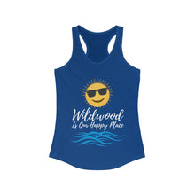 Load image into Gallery viewer, Wildwood Is Our Happy Place Women&#39;s Ideal Racerback Tank
