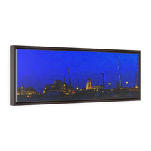 Load image into Gallery viewer, Gouache Digital Art painting Wall Art Print Wildwood NJ Night Time Beach Skyline
