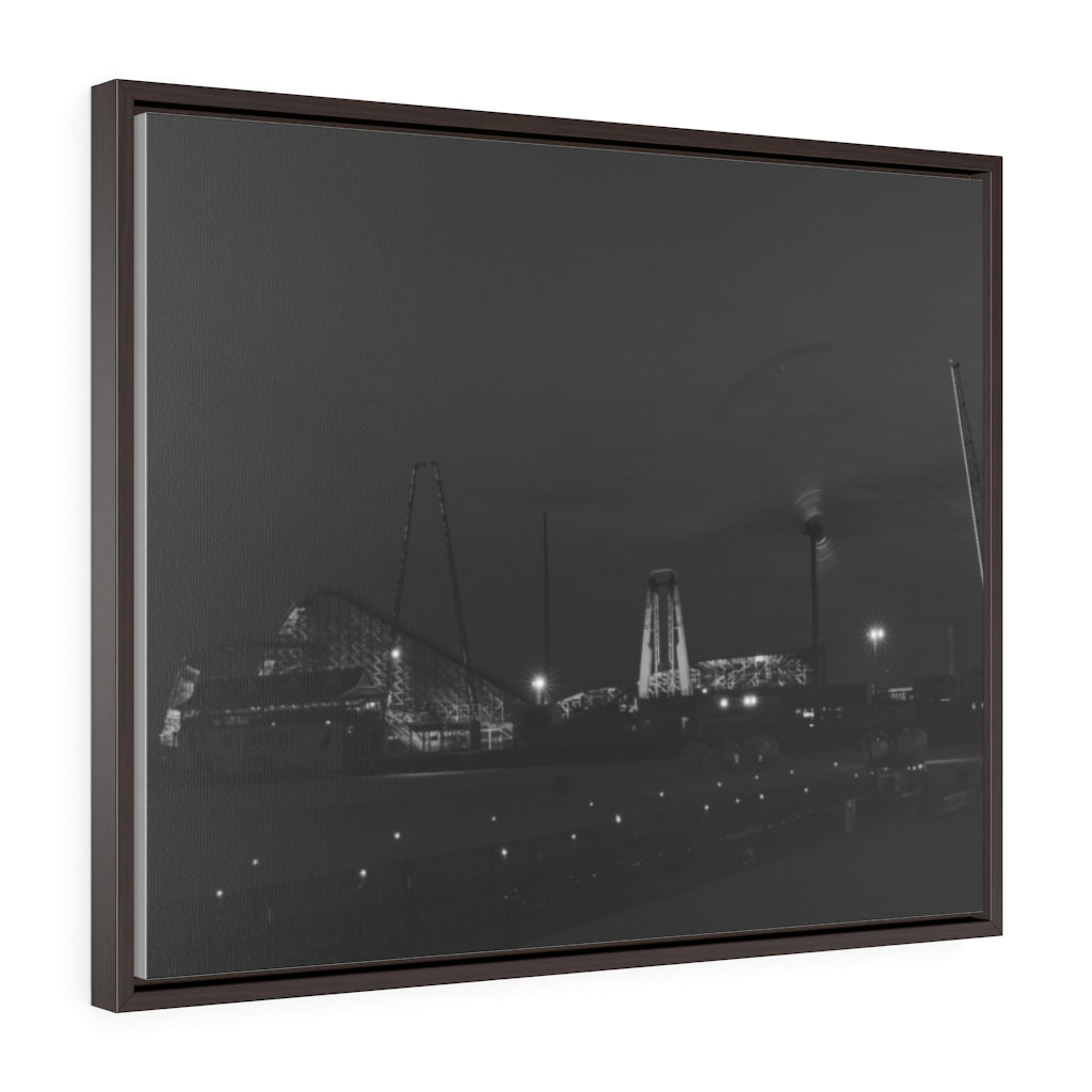Black and White Photography Wall Art Print Sunset Wildwood New Jersey