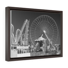 Load image into Gallery viewer, Wildwood New Jersey Amusement Park  Black and White Photography Wall Art Print
