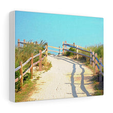 Load image into Gallery viewer, Watercolor Painting Wall Art Print Beach Path Cape May
