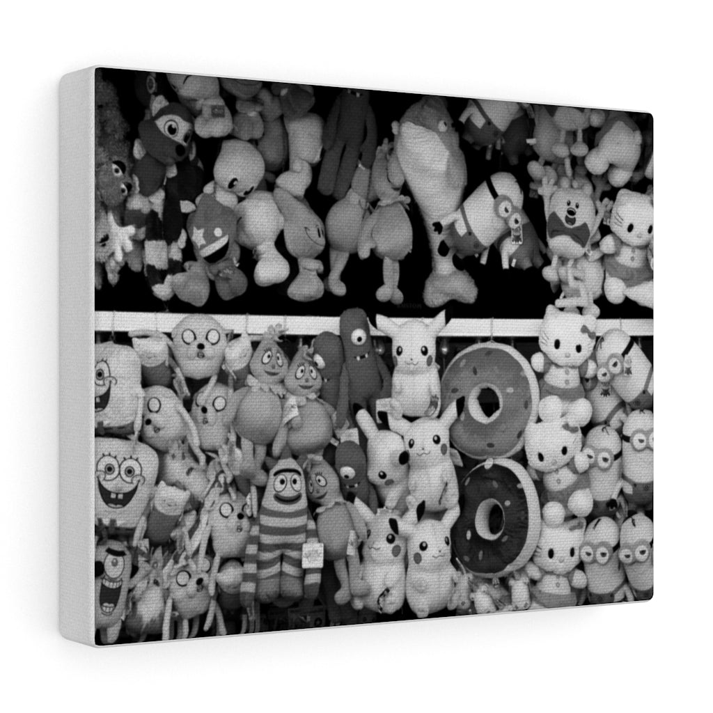 Black and White Photography Wall Art Print Carnival Game Wildwood Boardwalk