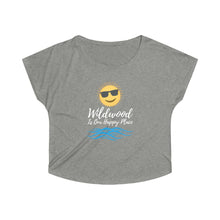 Load image into Gallery viewer, Wildwood is our Happy Place Women&#39;s Tri-Blend Dolman
