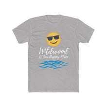 Load image into Gallery viewer, Wildwood Is our Happy Place Men&#39;s Cotton Crew Tee
