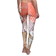 Load image into Gallery viewer, Seashell Wildwood Beach Women&#39;s Cut &amp; Sew Casual Leggings
