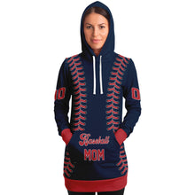 Load image into Gallery viewer, Boston Personalized Long Hoodie Navy Success
