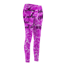 Load image into Gallery viewer, Pink Wildwood Days Women&#39;s Cut &amp; Sew Casual Leggings
