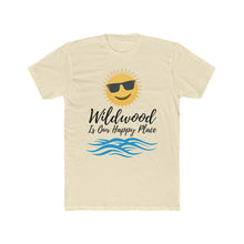 Load image into Gallery viewer, Wildwood Is our Happy Place Men&#39;s Cotton Crew Tee
