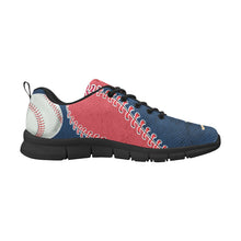 Load image into Gallery viewer, Boston Sneakers Red &amp; Blue
