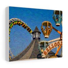 Load image into Gallery viewer, Gouache Digital Art painting Wall Art Print Wildwood Jersey Shore Ferris wheel
