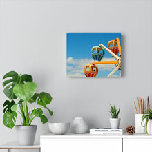 Load image into Gallery viewer, Canvas Print Wildwood Jersey shore Beach Hot Air Baloon
