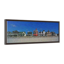 Load image into Gallery viewer, Gouache Digital Art painting Cape May NJ Beach Wall Art Print Panoramic
