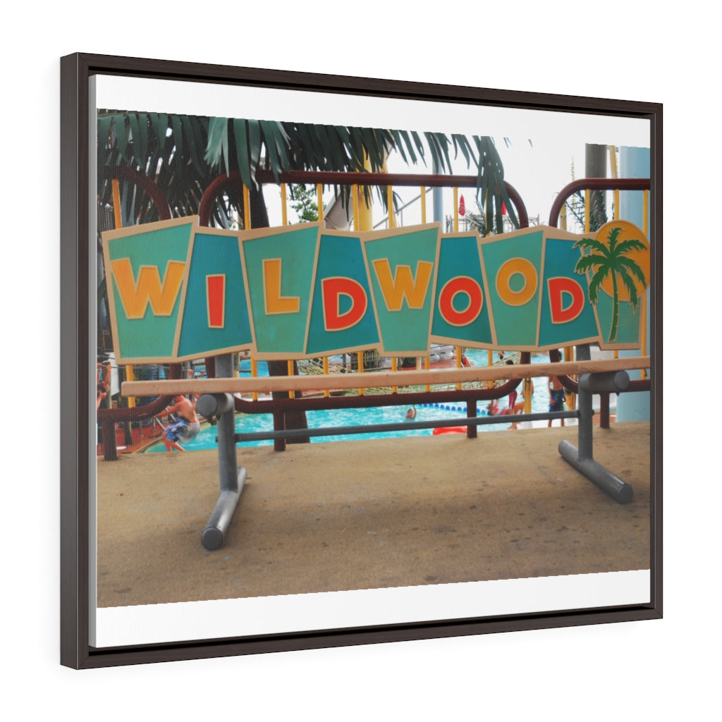 Canvas Print Wildwood Jersey Shore Morey's Piers Amusement Park