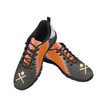 Load image into Gallery viewer, Baltimore Sneakers Orange &amp; Black
