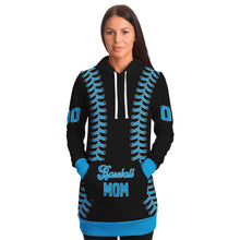 Load image into Gallery viewer, Miami Personalized Long Hoodie Black
