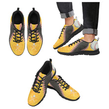 Load image into Gallery viewer, Pittsburgh Sneakers Gold &amp; Black
