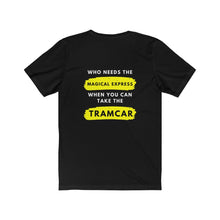 Load image into Gallery viewer, Magical express VS The Wildwood Tramcar Unisex Jersey Tee

