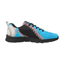 Load image into Gallery viewer, Miami Sneakers Black &amp; Blue
