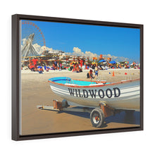 Load image into Gallery viewer, Watercolor Painting Wall Art Print Wildwood Jersey Shore Ocean View

