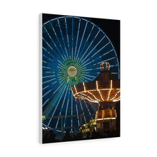 Load image into Gallery viewer, Cartoon art Wall Decor Art Paint Beach Painting Ferris Wheel Wildwood NJ
